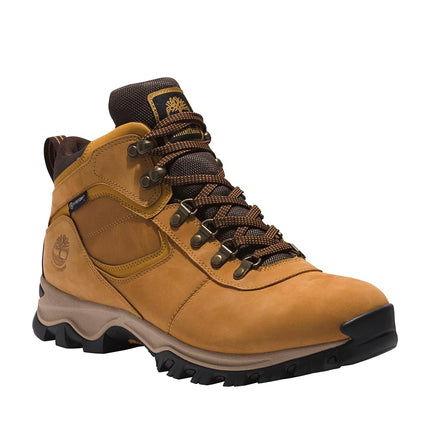Timberland Men's Mt. Maddsen Mid Waterproof Hiking Boot, Wheat, 12 M