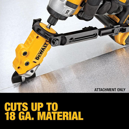 DEWALT DWASHRIR Metal Shears Attachment, Impact Ready,Black /Yellow