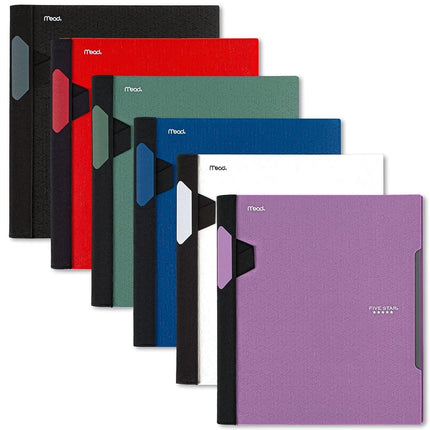Five Star Advance Spiral Notebook, 1-Subject, College Ruled Paper, 11" x 8-1/2", 100 Sheets, With Spiral Guard and Movable Dividers, Color Will Vary (06322)