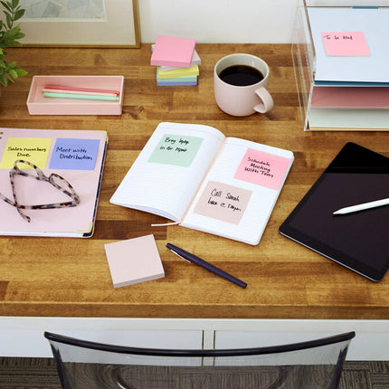 Post-it Greener Pop-up Notes, 3 in x 3 in, Helsinki Collection, 6 Pads/Pack (R330RP-6AP)