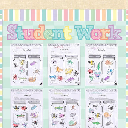 Teacher Created Resources Pastel Pop Bold Block 4" Letters Combo Pack