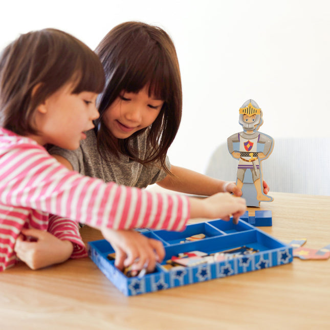 Melissa & Doug Joey - Kit de déguisement magnétique en bois (25+ pièces)