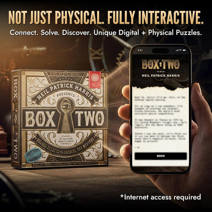 Theory 11 | Box Two | A Thrilling Puzzle Adventure by Neil Patrick Harris | Ages 14+