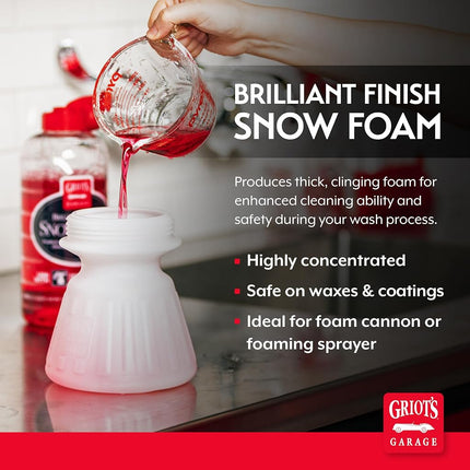 Griot's Garage Brilliant Finish Snow Foam 48oz