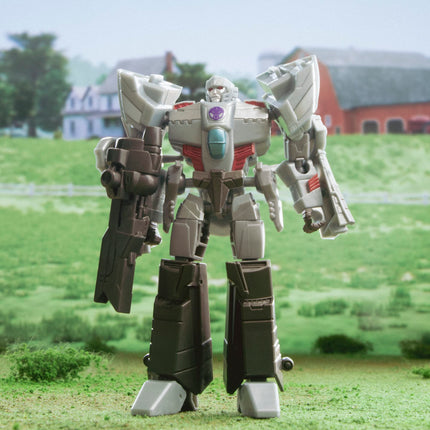 Transformers Toys EarthSpark Clase de Lujo Megatron, Figura de Acción de 12,5 cm, Juguetes de Robot para Niños a Partir de 6 Años