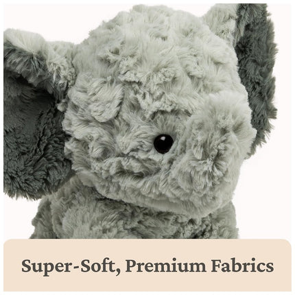 GUND Cozys Collection Elephant Plush Stuffed Animal for Ages 1 and Up, Gray, 10"