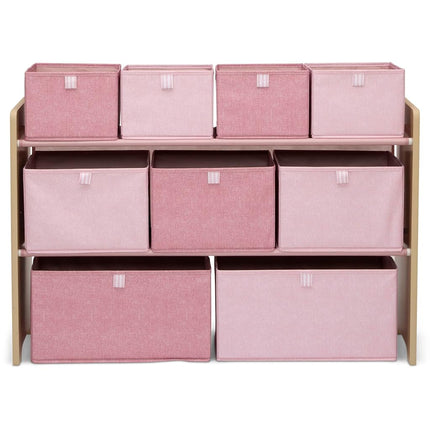 GapKids by Delta Children Deluxe Toy Organizer - Greenguard Gold Certified, Navy/Natural
