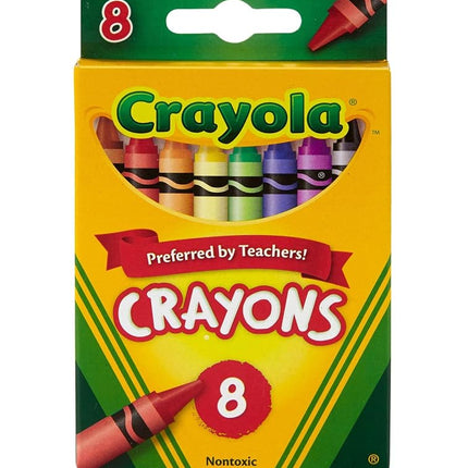 Crayola Classic Color Pack Crayons, 8 Colors/Box