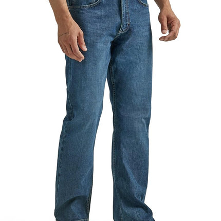 Wrangler Pantalones vaqueros retro de corte ajustado para hombre, Dunn, 33W x 32L