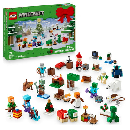 LEGO Minecraft Advent Calendar 2025 for 7+ Year Ol