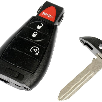 Dorman 99510 Keyless Entry Remote with 4 Buttons Compatible with Select Dodge/RAM Models, 2-Pack (OE FIX)