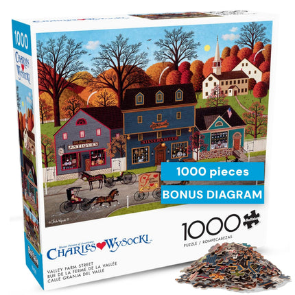 Buffalo Games - Charles Wysocki - Valley Farm Stre
