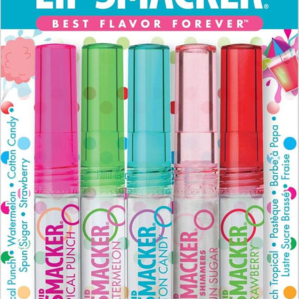 Lip Smacker Liquid Lip Gloss Friendship Pack, 5 Co