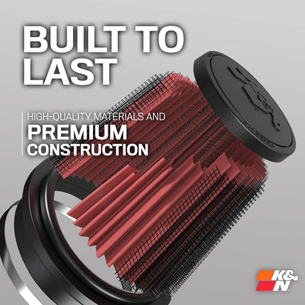 K&N Universal Clamp-On Air Filter: High Performance, Premium, Washable, Replacement Engine Filter: Flange Diameter: 6 In, Filter Height: 7.5 In, Flange Length: 1 In, Shape: Round Tapered, RU-1041
