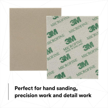 3M 02600 4-1/2" x 5-1/2" Microfine Softback Sanding Sponge