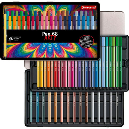 STABILO Pen 68 - Premium Fibre-Tip Pen - ARTY