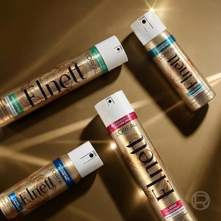 L'Oreal Paris Elnett Satin Hairspray, Extra Strong Hold, Unscented, 11 oz. (Packaging May Vary)