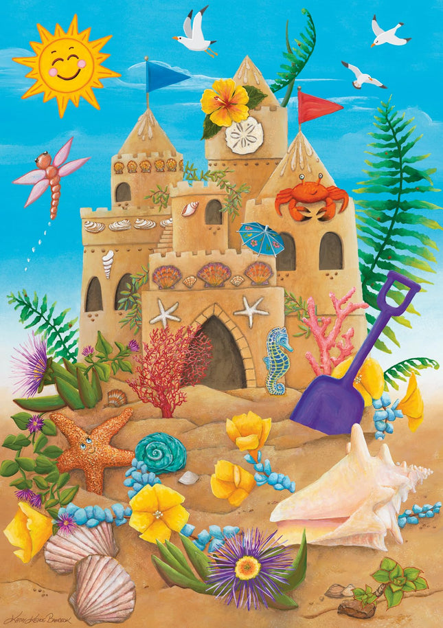 Ravensburger Sunshine Sandcastle - 35 Piece Jigsaw
