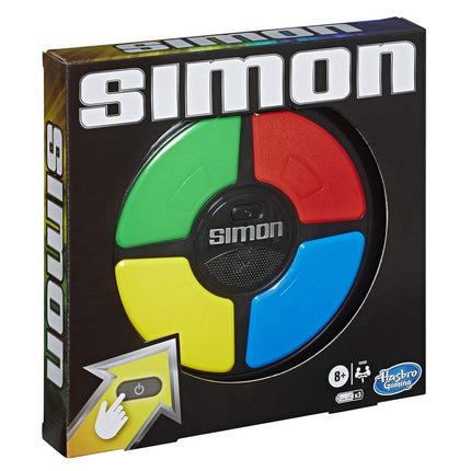Hasbro Gaming Simon Electronic Memory Game, Handheld Light and Sound Game, Ages 8 and Up
