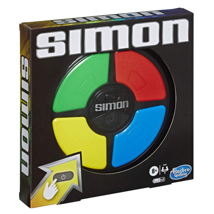 Hasbro Gaming Simon Electronic Memory Game, Handheld Light and Sound Game, Ages 8 and Up