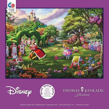 Ceaco - Thomas Kinkade - Disney - Queen of Hearts - 1000 Piece Jigsaw Puzzle