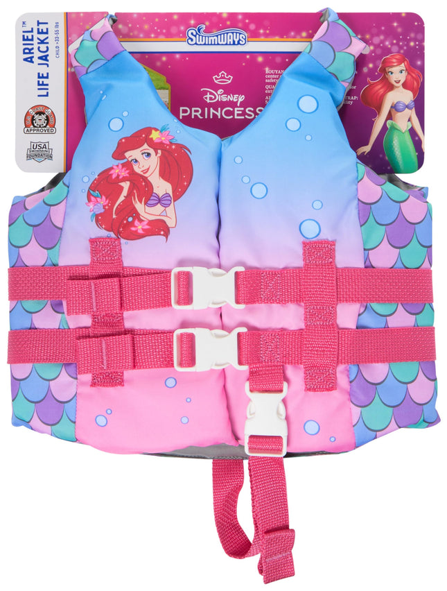 SwimWays Disney Princess Swim Trainer Life Jacket,