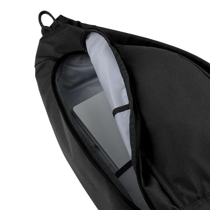Carhartt Durable Sling Bag, Crossbody Backpack with Side Release Buckle, Tablet Sleeve and Adjustable Strap, Black, 10L