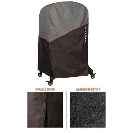 Blackstone Pizza Oven Cover Fits Standing Pizza Oven Model 6825 Water Resistant, Heavy Duty 600D Polyester Canvas Pizza Oven Cover