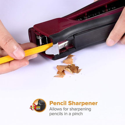 Bostitch Office B210R-PINK Bostitch Ascend 3 in 1 Stapler with Integrated Remover & Staple Storage, Pink (B210-PINK)