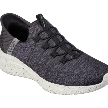 Skechers Men's Ultra Flex 3.0 Right Away Trainers, Black Mesh/Trim, 10 UK