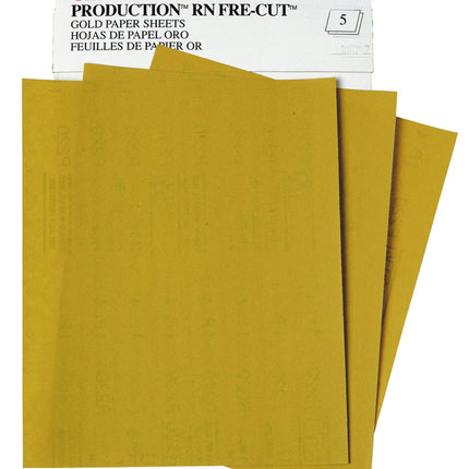 3M Gold Abrasive Sheet 216U, 02536, P800 Grade, 9 