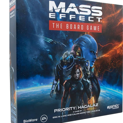 Mass Effect: Prioridad Hagalaz - El juego de mesa - Experiencia cooperativa basada en la historia, juego de estrategia para niños y adultos, a partir de 14 años, de 1 a 4 jugadores, de 45 a 90 minutos de juego, fabricado por Modiphius Entertainment