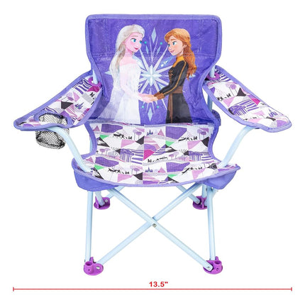 Disney Frozen 2 Kids Camp Chair Foldable Chair with Carry Bag