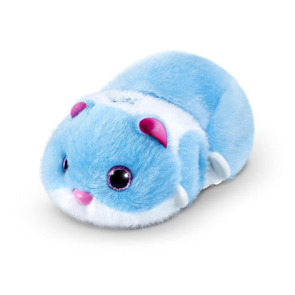 Pets Alive Hamstermania Blue by ZURU Hamster, Electronic Pet, 20+ Sounds Interactive, Hamster Ball Toy for Girls and Children, (Blue)