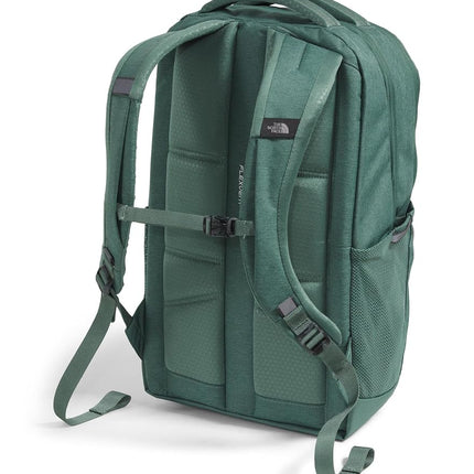THE NORTH FACE Women's Jester Everyday Laptop Backpack - PFAS Free, Duck Green Dark Heather, One Size, Jester Everyday Laptop Backpack | Commuter Travel Bag With Laptop Sleeve, Water-repellent Finish