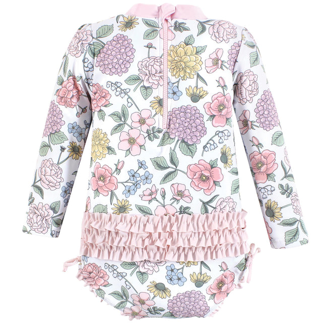 Maillot de bain pour bébé fille Hudson Baby, motif Vintage Blossom, 9-12 mois