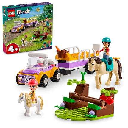 LEGO Friends Horse and Pony Trailer Toy - incl. Li