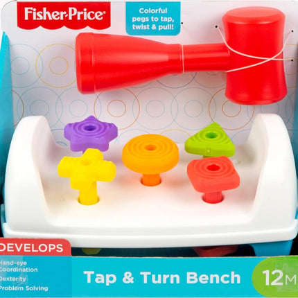 Fisher Price - Tap & Turn Bench