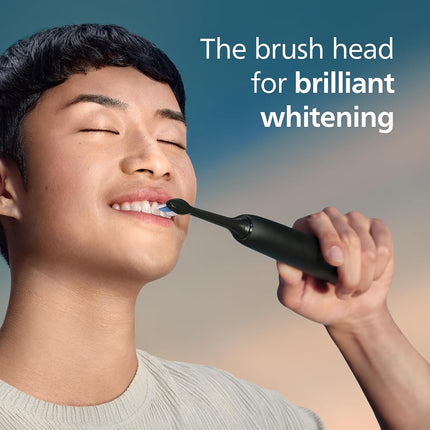 Philips Sonicare Genuine W DiamondClean Replacement Toothbrush Heads, 3 Brush Heads, White, HX6063/65