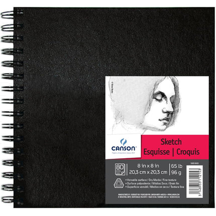 Canson Artist Series Sketch Book Paper Pad, for Pe