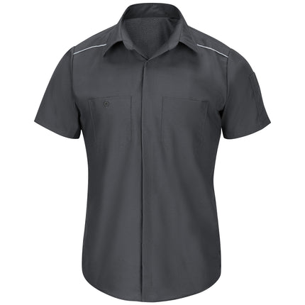 Red Kap Men's Short Sleeve Pro Airflow Work Shirt,