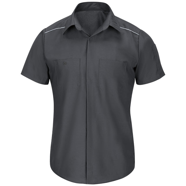 Red Kap Men's Short Sleeve Pro Airflow Work Shirt,