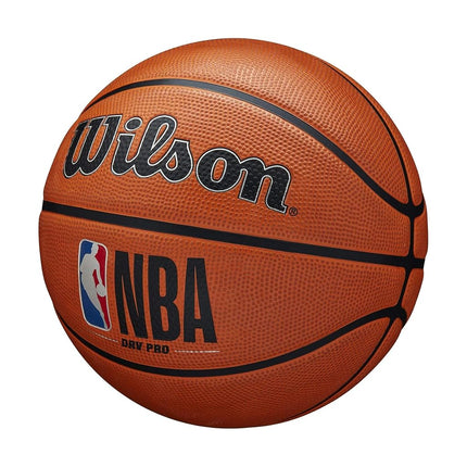 Wilson Basketball, NBA DRV Pro Model, Outdoor, Tackskin Rubber, Size: 6, Brown
