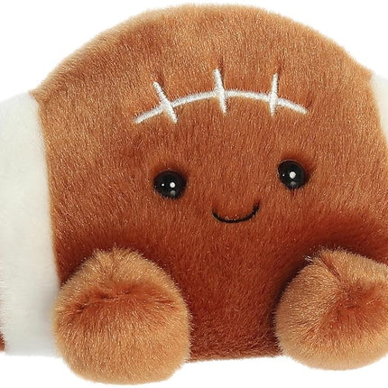 Aurora Adorable Palm Pals Tackle Football Stuffed Animal - Pocket-Sized Play - Collectable Fun - Brown 5 Inches