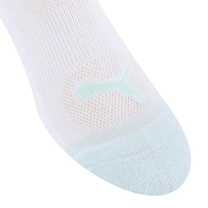 PUMA Women's 8 Pack Low Cut Socks, White 9-11