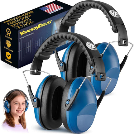 Vanderfields Ear Defenders Adults -26dB SNR-Marine