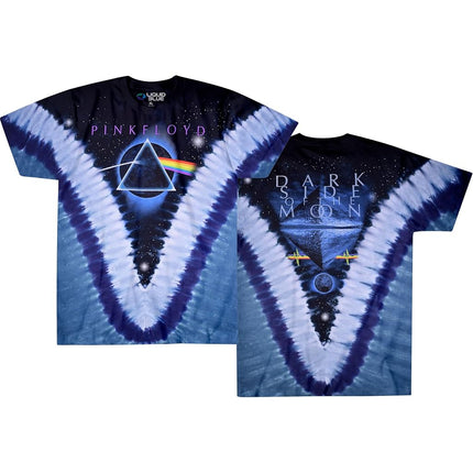 Liquid Blue Men's Pyramid V T-Shirt, Tie Dye, XXL