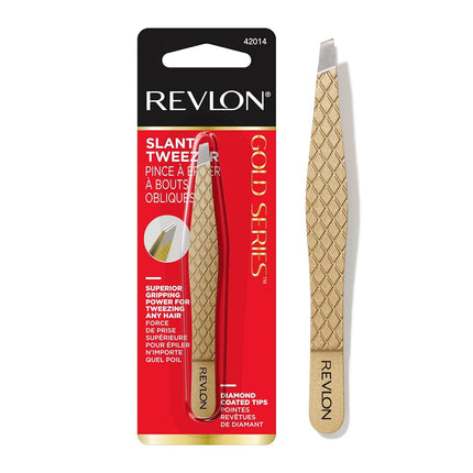 REVLON - Gold Series Slant Tweezers - 1 Count