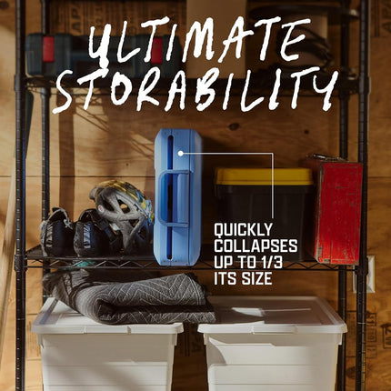 Coleman Snap 'N Go 45QT Collapsible Cooler | Insulated Hard Coolerbox | 42 L Capacity | Keeps Ice for 2 Days | Removable Inner Liner | Ideal for Picnic, Camping and Travel