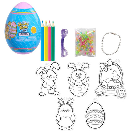Shrinky Dinks Easter Kit, 12-Pieces, Kids Art and Craft Activity Set, Kids Toys for Ages 5 Up by Just Play